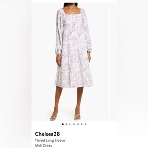 Chelsea 28 tiered midi dress
